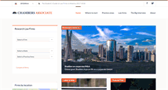 Desktop Screenshot of chambers-associate.com