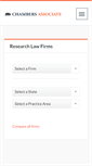 Mobile Screenshot of chambers-associate.com